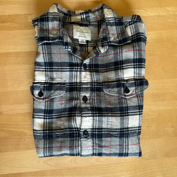 American Eagle Men’s Flannel - Picture 1 of 4
